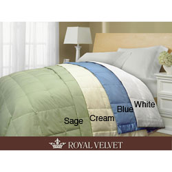 Royal Velvet 250 Thread Count Twin-size Down Blanket