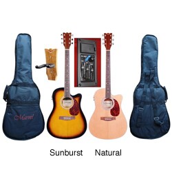 Kashmir Acoustic/ Electric Ready-to-play Guitar 