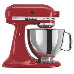 KitchenAid RRK150ER Empire Red Artisan Series 5-quart Mixer (Refurbished)