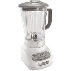 KitchenAid RKSB560WH White 5-Speed with 56-oz Polycarbonate Jar Blender (Refurbished)