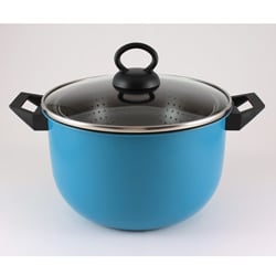 Deni Nonstick Blue 6-quart Tilt-A-Pot K26502 (Refurbished)