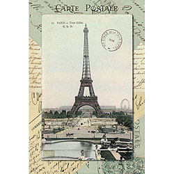 Corey Wolfe 'Eiffel' Gallery-wrapped Canvas