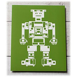 Trendography Prints  'Robot Zapper' Graphic Art Print