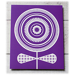 Trendography Prints  'Isabella Flower' Graphic Art Print