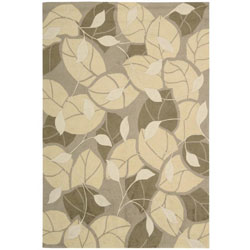 Hand-hooked Florent Beige Rug (2'3 x 8')