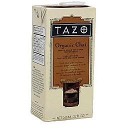 Tazo Organic Chai Spiced Black Tea Concentrate 32-ounce Boxes (Pack of 6)