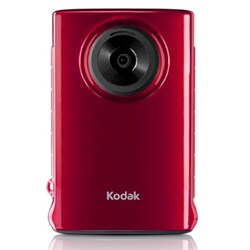 Kodak ZM1 Mini Waterproof Red Digital Camera with 2GB SD Card