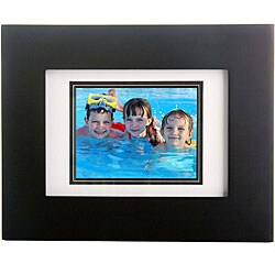 TAO 5.6-inch Black Wood Digital Photo Frame