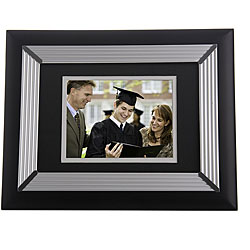 TAO 5.6-inch Black with Silver Bevel Digital Photo Frame