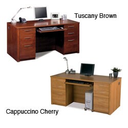 Bestar Embassy Double Pedestal Desk