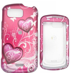 Samsung M350 Seek Pink Heart Snap-on Case | Overstock.com Shopping ...