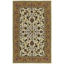 Home and Porch Ivory Indoor/ Outdoor Rug (3 x 5)