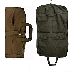 Bush 40-inch Brown Foldable Garment Bag