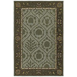 Turner Creek Indoor/ Outdoor Green Rug (2' x 6')
