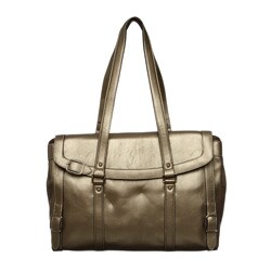 Nunzia Bellerose Women's Pewter 15.4-inch Laptop Tote