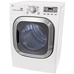 LG 7.4-cubic-foot White Gas Dryer