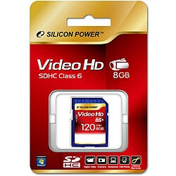 Silicon Power 8GB SDHC Memory Card
