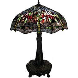 Tiffany-style Dragonfly Table Lamp