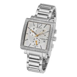 Stuhrling Original Women's Diamond Chronograph Watch