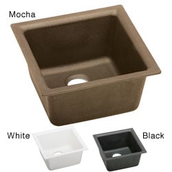 Elkay ELG1515 E-granite 15.75x15.75-in Single-bowl Universal-mount Sink