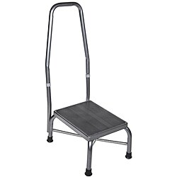 Drive Steel Handrail and Non-skid Rubber Platform Footstool