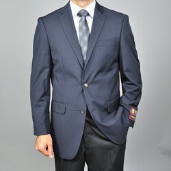 Giorgio Fiorelli Men's Navy Blue 2-button Blazer