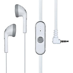 Samsung Intensity II White Premium Stereo Handsfree Earphone/ Earpiece