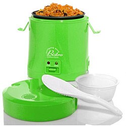 Wolfgang Puck Green 1.5-cup Portable Rice Cooker with WP Recipes (Refurbished)