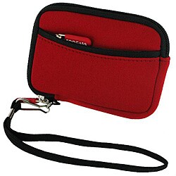 rooCASE SLV2 Red Panasonic Neoprene Digital Camera Case