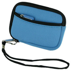 rooCASE Blue Neoprene Casio Digital Camera Sleeve Case
