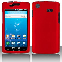 Samsung Captivate Red Snap-on Protective Case Cover