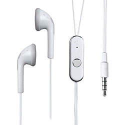 Motorola Rival A455 White Handsfree Earphone/ Earpiece