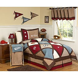 Sweet JoJo Designs All Star Sports 3-piece Boys Queen-size Quilt Set
