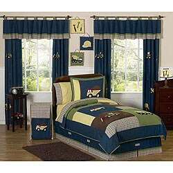 Sweet JoJo Designs Construction Zone 3-piece Boys Full/ Queen-size Quilt Set