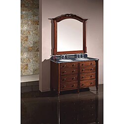 For sale Farrah Double Granite Vanity By Ove Decors