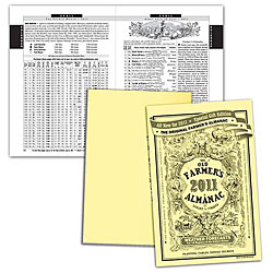 The 2011 Old Farmers Almanacs (Case of 100)