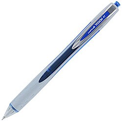 Uni-ball Vision Retractable Blue Rollerball Pens (Pack of 12)