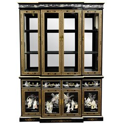 Black Lacquer Breakfront (China)
