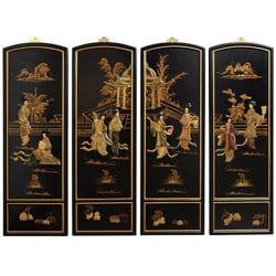 Ladies Soapstone Wall Plaques (China)