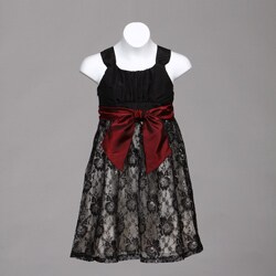 Hype Big Girl's Lace Dress.