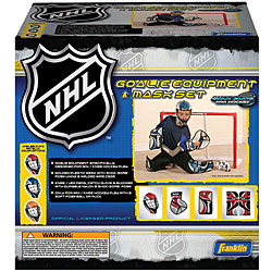 NHL Mini Hockey Goalie Equipment/ Mask Set-Image