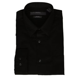 Perry Ellis Men's Black Dress Shirt