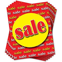 Foxfire 'Sale' Posters (Pack of 6)