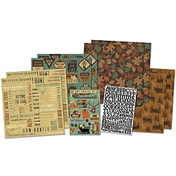 Karen Foster On The Hunt 12x12 Scrapbooking Page Kit