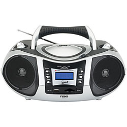 Naxa NX-250 Portable CD and MP3 Player Stereo