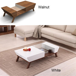 Kress Glass Insert Coffee Table