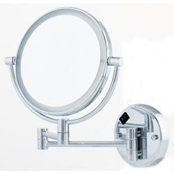 Danielle 1x-5x Round LED Lighted Wall Mount Mirror