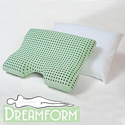 Dream Form Green Tea Advanced Contour Memory Foam Pillow