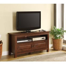 44 in. Brown Wood TV Stand