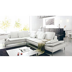 Tuscany 2-piece Leather Sectional Set
